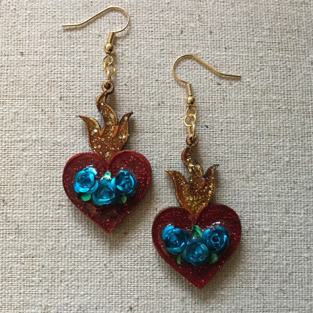Sacred Heart Earrings